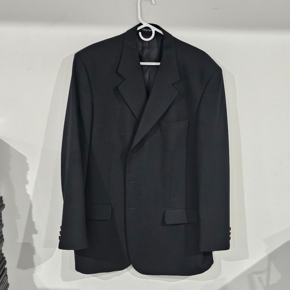 Charter Collection Black with black inner lining sports blazer Size 42 L